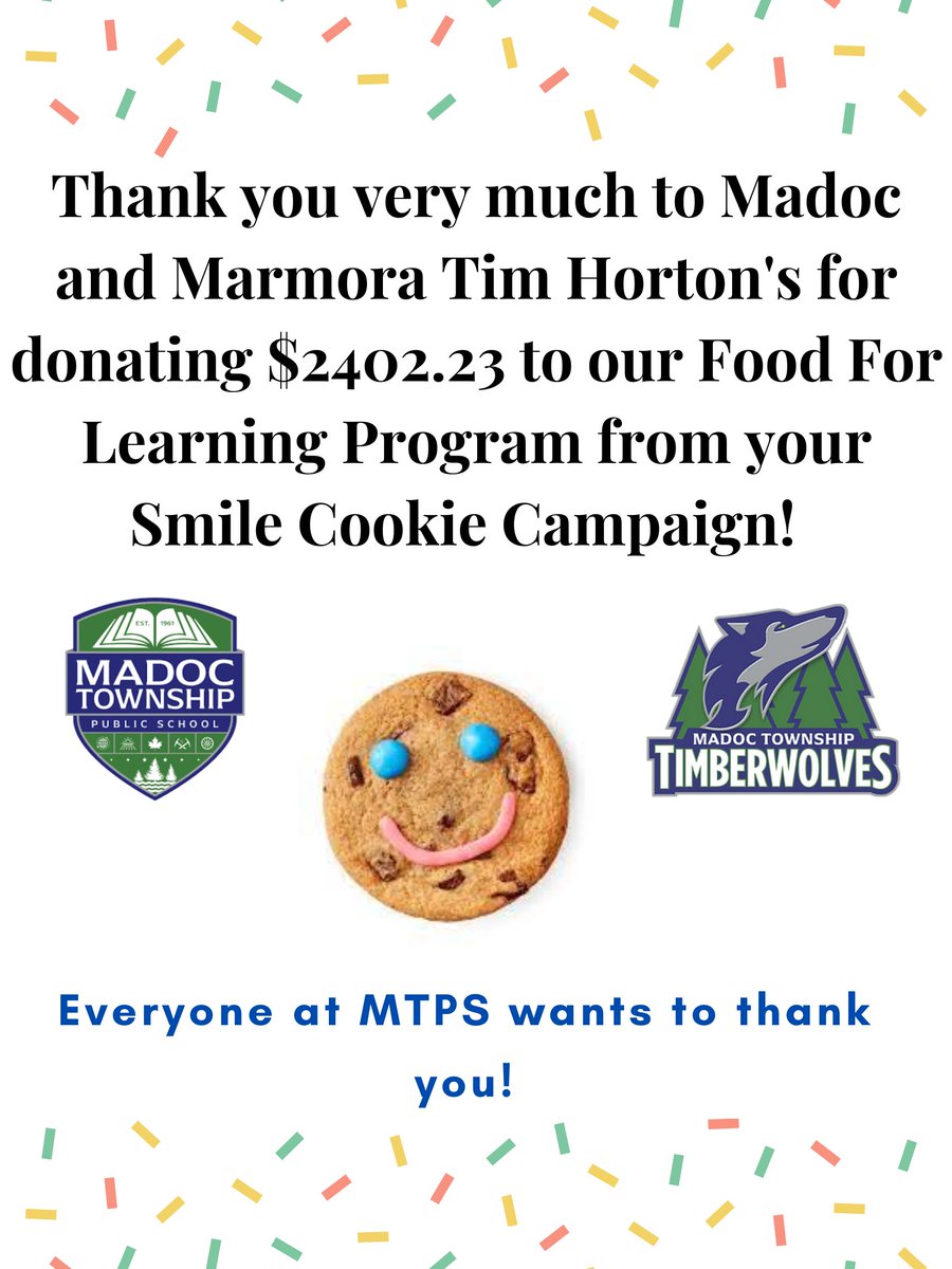 MadocTwp's tweet photo. Thank you! Thank you! Thank you!  You've made us all smile! https://t.co/lbDbBCceku