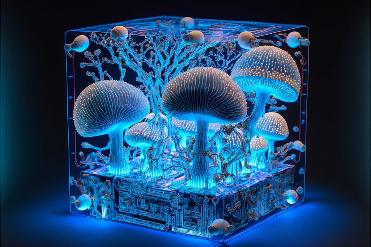 AI_world_art's tweet photo. Mushrooms generated by AI. The special kind ;) Would you tried them? #trip #mushroomtwitter #mushrooms #microdose #psylocibe #lsd #MUSHROOM #microdosing #DMT #dmtakemyhandchallenge #tripping #psychodelic #psychedelics #psy https://t.co/vCulxlMsrv