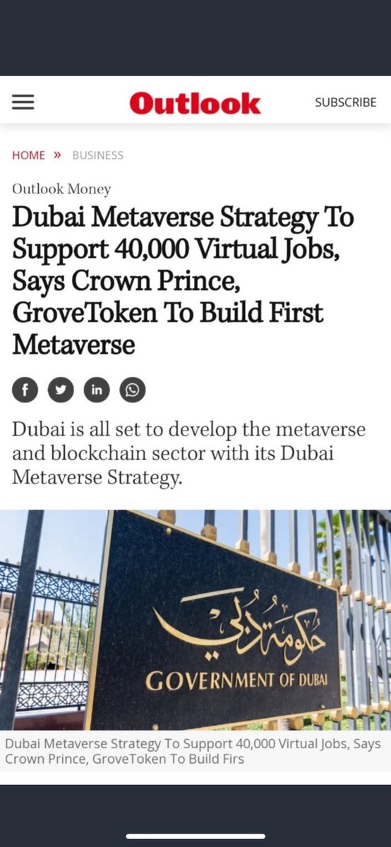 DOnlyWayIsUp1's tweet photo. @Crypto__emily #GroveToken is in charge of #Dubai #Metaverae #Project just saying.. 🌳🌳🔥🔥🚀🚀 #1000x https://t.co/GyrdD0Giv4