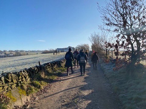 BeyondLawGroup's tweet photo. Some of the team went on an exceptionally fresh @freshwalks around Lyme Park yesterday morning ❄️

Although it was a women only walk,  our two mascots, Barney and Alfie, waved the flag for the guys back in the office! 🐶 #freshwalks https://t.co/WgSwUQZvji