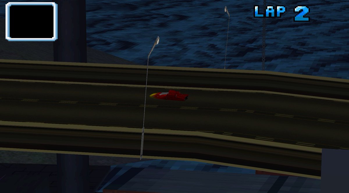 dsx_zero's tweet image. Horizon Bay shines with a re-defined and improved layout alongside a much better background scenery and course configuration, which includes collision and cameras.