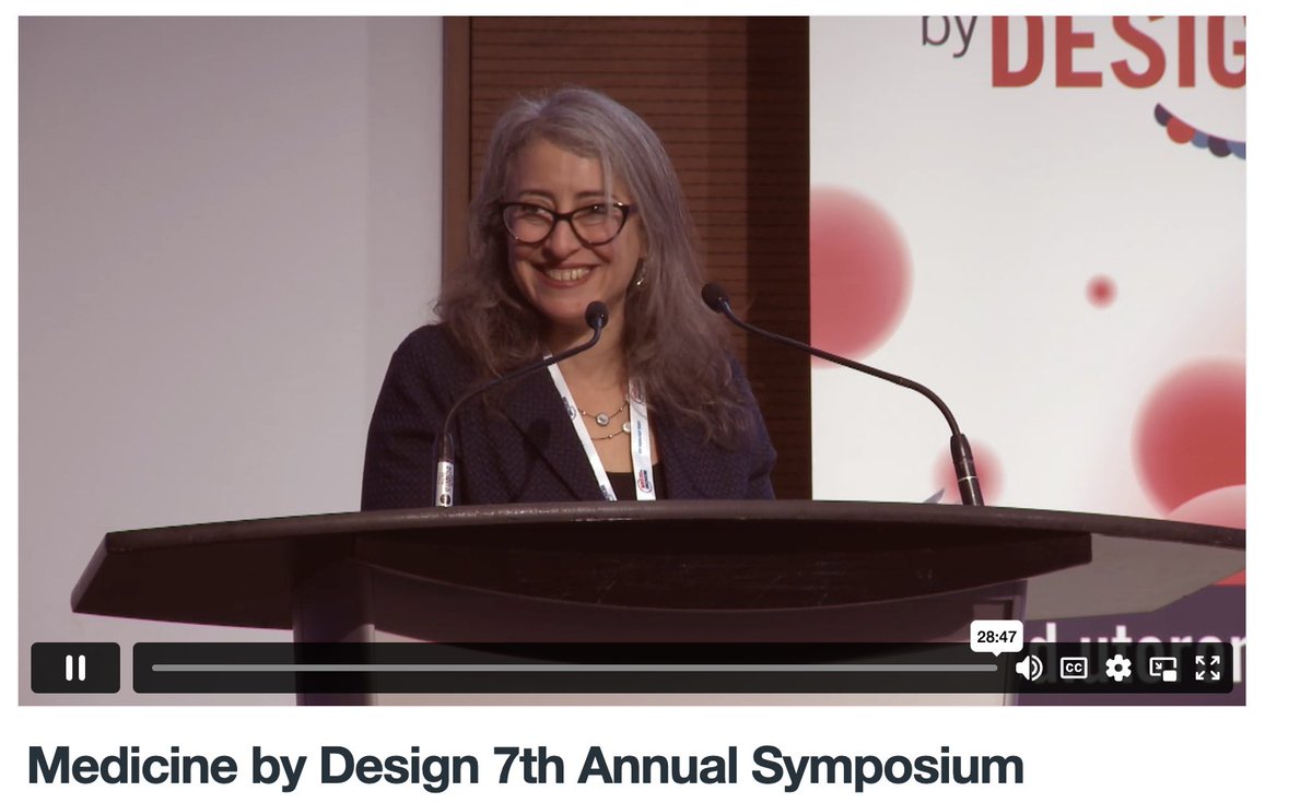 JoannaLV's tweet photo. Excited to be joining the #MedicinebyDesign 7th Annual Symposium today focused on #GrandQuestions in #regenerative #medicine. https://t.co/0Pk1dFQ9DJ
