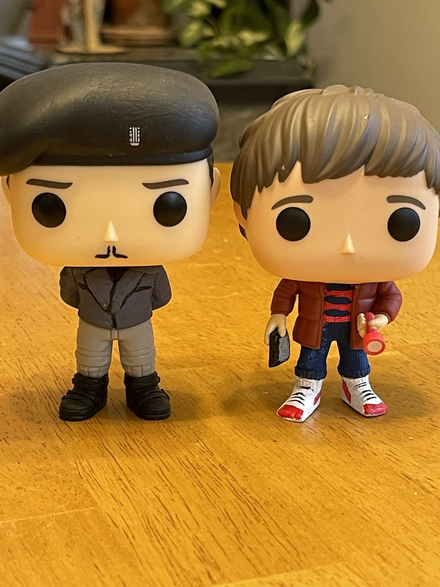 P0LISHPHEN0M's tweet photo. @RealTomHolland Finished my Cloak and Dagger custom Funko Pop set. I converted a Henry Thomas ET Pop. I even made him a little game cartridge to hold. #jackflack #daveyosbourne #cloakanddagger https://t.co/FCYCLrEYVE