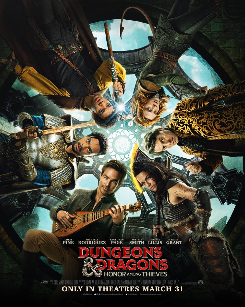 Whatever adventure awaits, they’ll be ready. Maybe. #DnDMovie