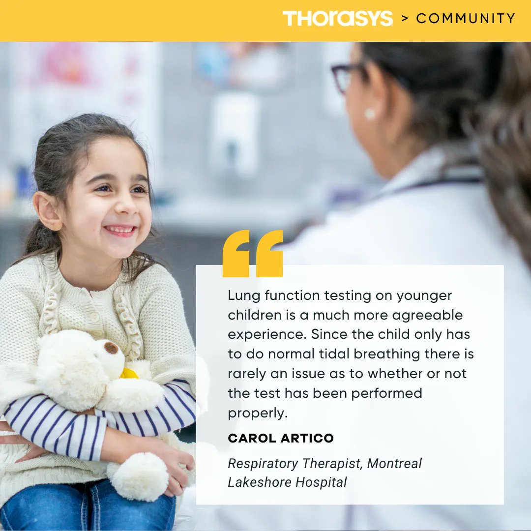 THORASYS's tweet photo. Testimonial Thursday! Here is what Respiratory Therapist Carol Artico had to say about how the tremoflo® C-100 has made an impact at their practice. Try Oscillometry Now. https://t.co/8AEYkyk1px 

#THORASYS #tremoflo #Oscillometry #lunghealth #healthtech #beyondspirometry https://t.co/kSYOqLIsE1