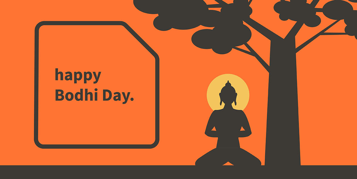 Happy Bodhi Day! A day of remembrance and meditation. We hope your day is a very enlightening one! 🧘‍♂️✨