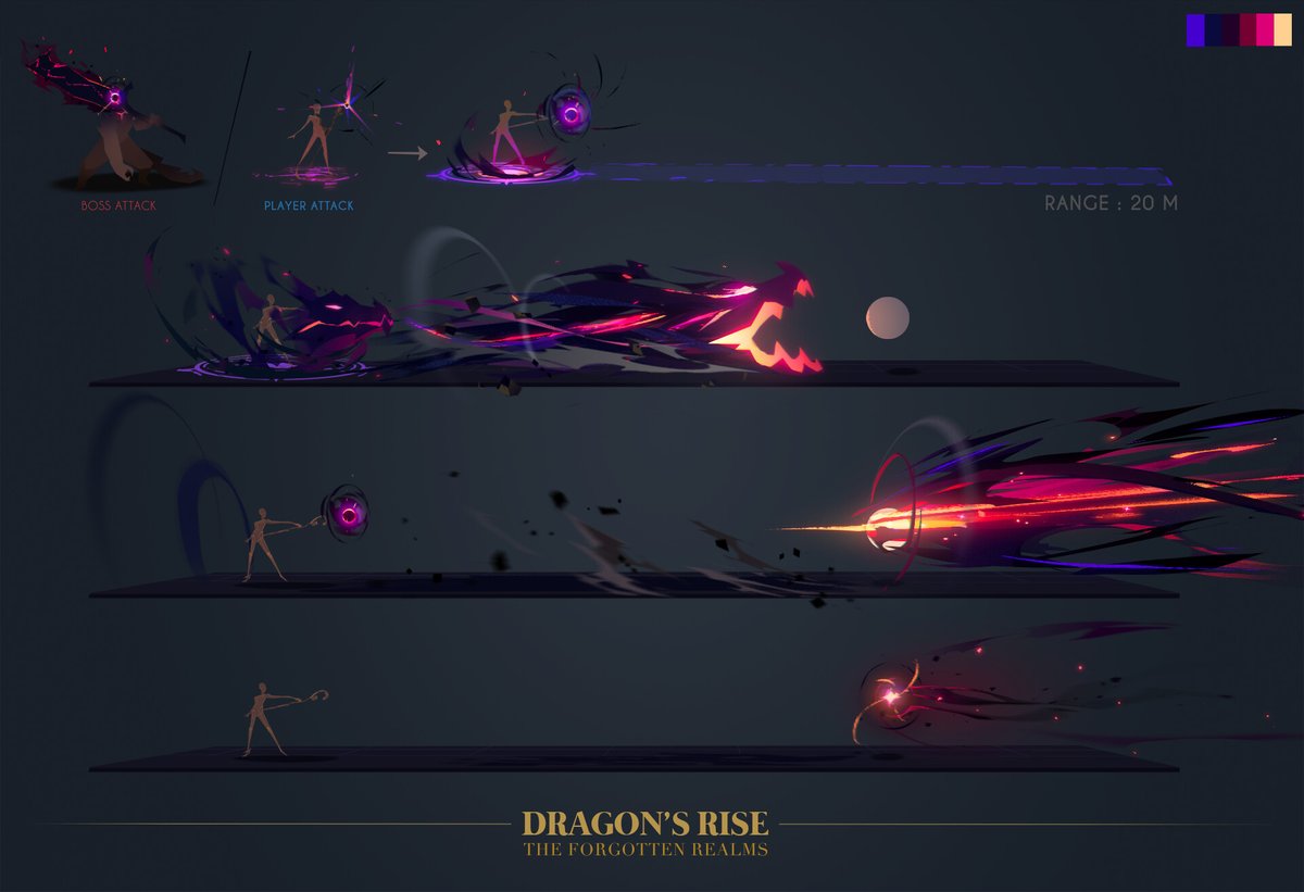 ArtStationHQ's tweet photo. Discover dazzling effects in the #Popular2022 VFX for Real-Time &amp; Games Channel review: https://t.co/kbosIPjFE6

Artwork by 1st place Dragon’s Rise: The Forgotten Realms VFX Art winner Jean-Luc Kol: https://t.co/9VfONuF15t

...
#VFX #Realtime #Games #VFXArt #Art #ArtStationHQ https://t.co/jc4spy0Eok