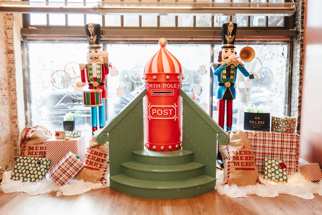 Looking to partake in some holiday cheer? 🎄 Our client, Decree Company, has a mailbox from the North Pole so you can write a letter to Santa! 🎅 A portion of every Santa’s Mailbox purchase will support Marbles Kids Museum. Swing by and write your letter today, Santa’s waiting!