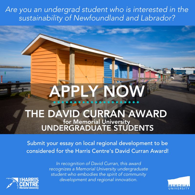 Deadline to Apply: 31 January 2023
Visit our website for more info! mun.ca/harriscentre/f…