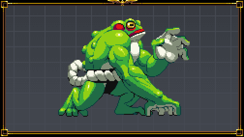 Fighting game - Kero #pixelart #ドット絵
