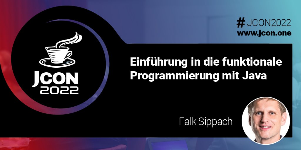 jcon_conference's tweet photo. Einführung in #FunctionalProgramming mit Java
Jetzt @sippsack´s #JCON2022 Video ansehen & verstehen, was eine pure Funktion ist & warum referentielle Transparenz bzw. Seiteneffektfreiheit wichtige Konzepte sind: https://t.co/c2vSw18MJW
#Vavr @embarced @JUG_DA @oio_braintime https://t.co/tIZviwweeN