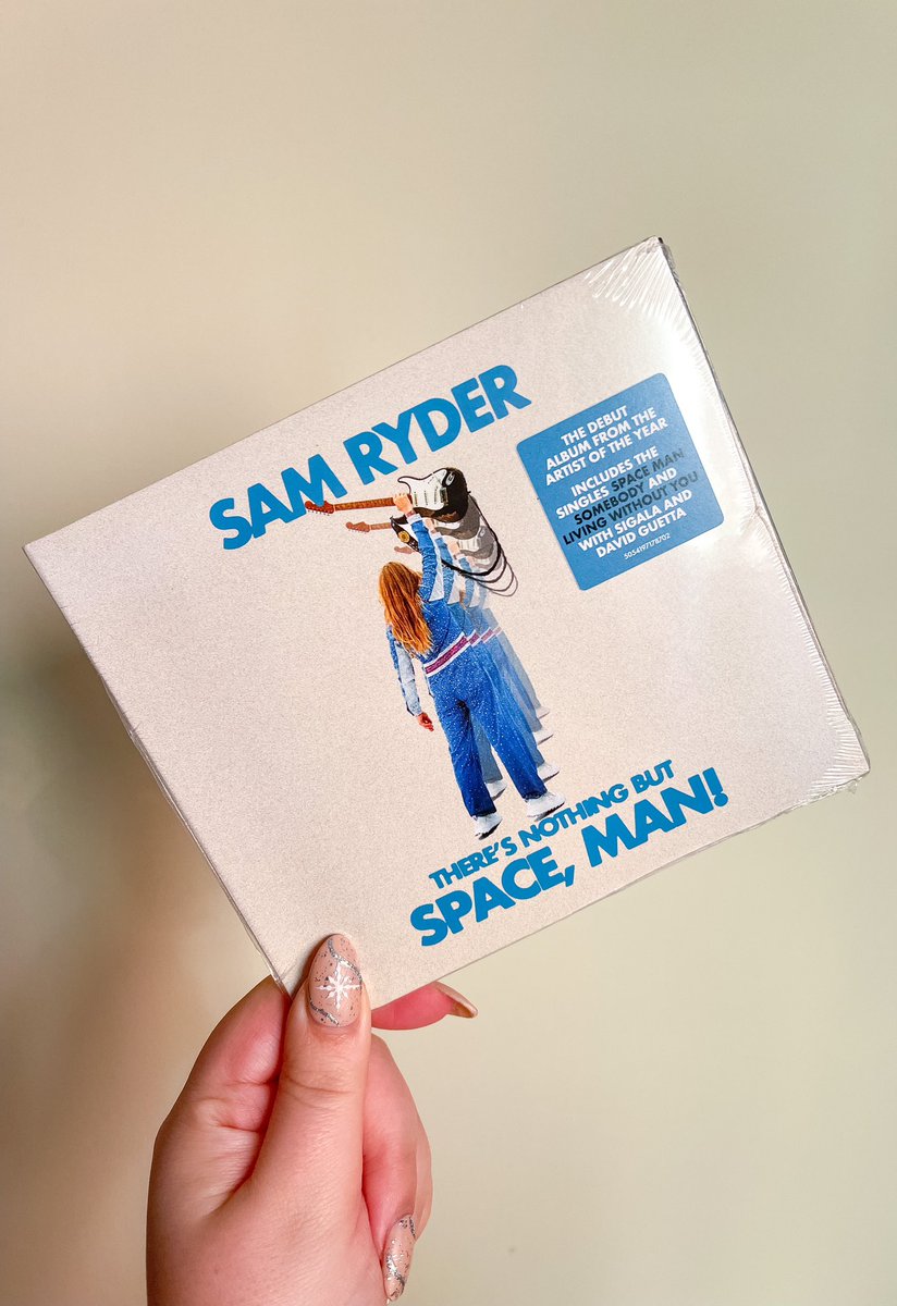 mycopperhaven's tweet photo. Exciting delivery today! @SamRyderMusic new album just arrived! #spaceman #theresnothingbutspaceman https://t.co/GJALc9Vxyr