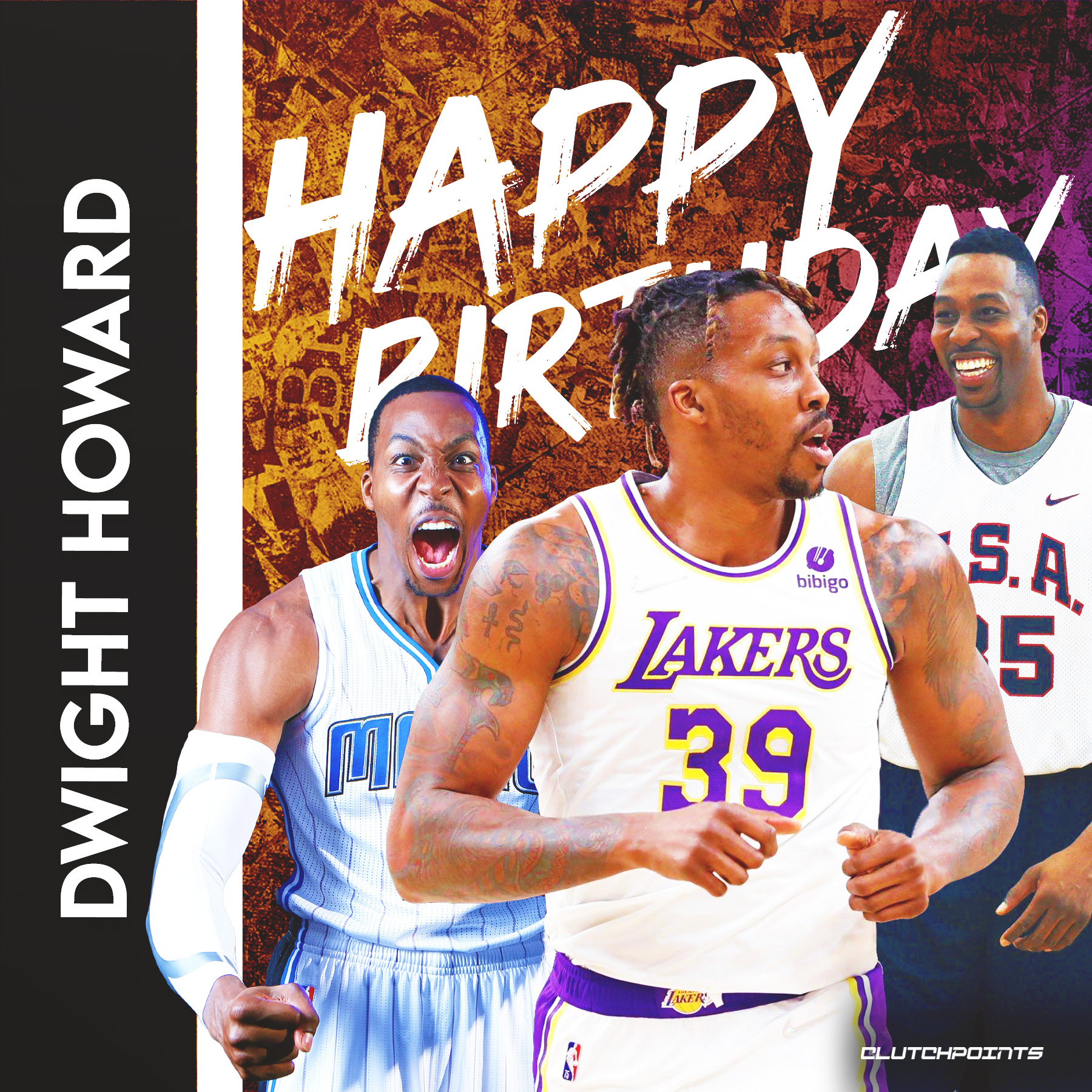 Clutchfam, join us in wishing Dwight Howard a happy 37th birthday 