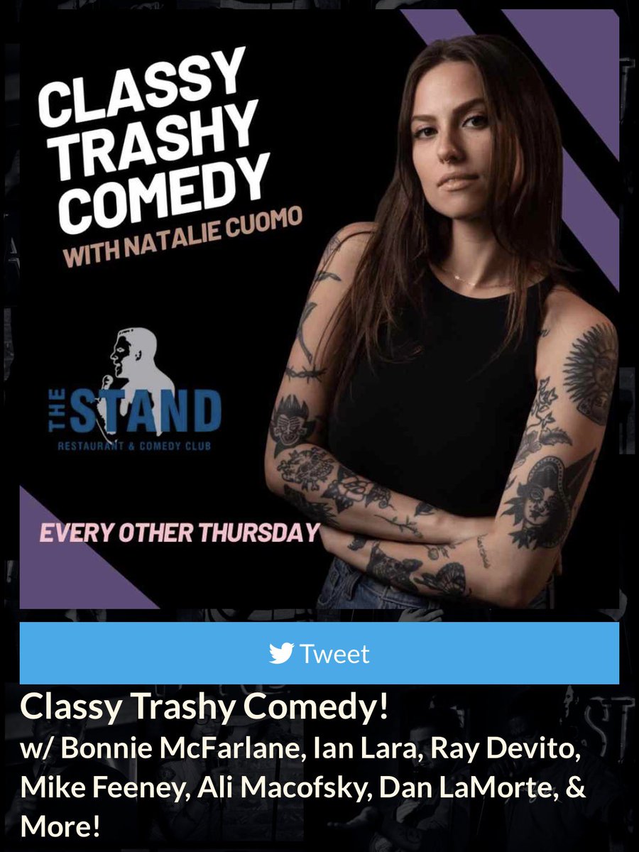 Natalie Cuomo on Twitter "TONIGHT!! HOT SHOW ️🔥🔥 TheStandNYC