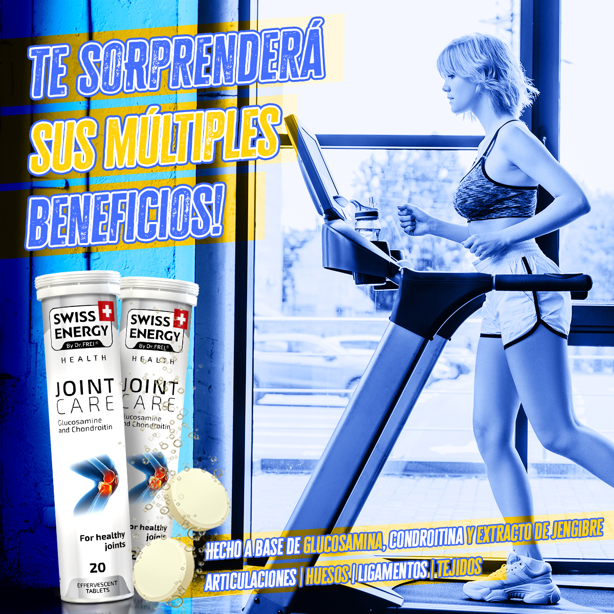 📢La mejor manera de cuidar las articulaciones y evitar cualquier problema que pueda dañar nuestros músculos, cartílagos y ligamentos es probando nuestro #SwissEnergyJointCare😍😊🦵

#Quito #Ecuador #Vitaminas #SwissEnergy