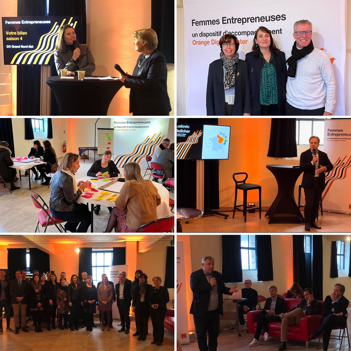 Ludovic Guilcher (@ludovicguilcher) on Twitter photo Très fier de clôturer aujourd’hui à Reims la 4ème saison du dispositif #FemmesEntrepreneuses! 21 projets pétillants soutenus par Orange Grand Nord Est.
#OrangeDigitalCenter #entrepreunariat #innovation #inclusion #femmes Très fier de clôturer aujourd’hui à Reims la 4ème saison du dispositif #FemmesEntrepreneuses! 21 projets pétillants soutenus par Orange Grand Nord Est.
#OrangeDigitalCenter #entrepreunariat #innovation #inclusion #femmes
