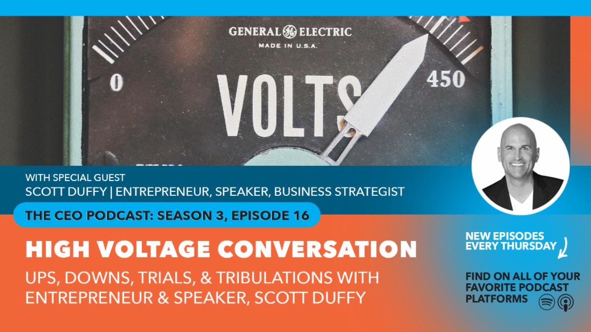 Scott and <a href="/VinceMoiso/">Vince Moiso</a> sit with serial entrepreneur <a href="/scottduffymedia/">Scott Duffy</a> to discuss the ups and downs of his entrepreneurial endeavors and much more. Tune in this Thursday for the full episode! 
🔗🎧👉 linktr.ee/theceopodcast
#businessbasics