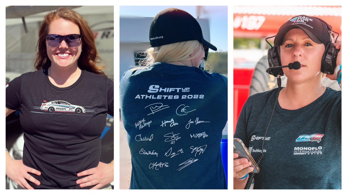 These three 2022 T-shirts are #OnSale via the <a href="/ShiftUpNow/">Shift Up Now</a> store until they are sold out! 😎

Make sure you grab one before they’re gone: styledaesthetic.com/shiftupnow/

#ShiftUpNow #ShowYourSupport #WomenInMotorsport