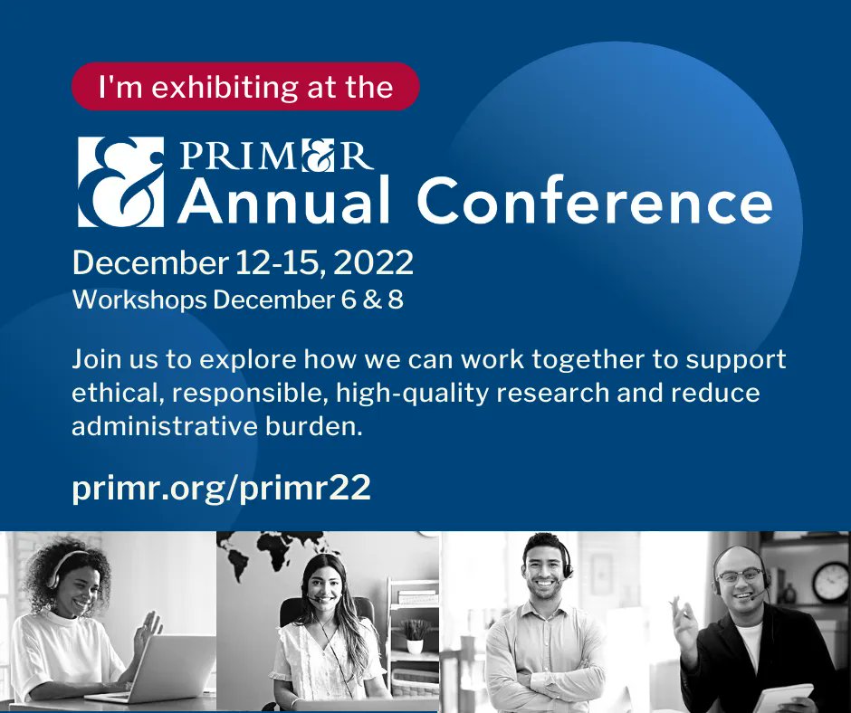 BRANY_News's tweet image. Join @BRANY_News next week at the 2022 PRIM&amp;amp;R Annual Conference. Visit our virtual booth to learn more about our research support services for investigators, hospitals, universities, and academic medical centers.  #PRIMR22 #PRIMRConference