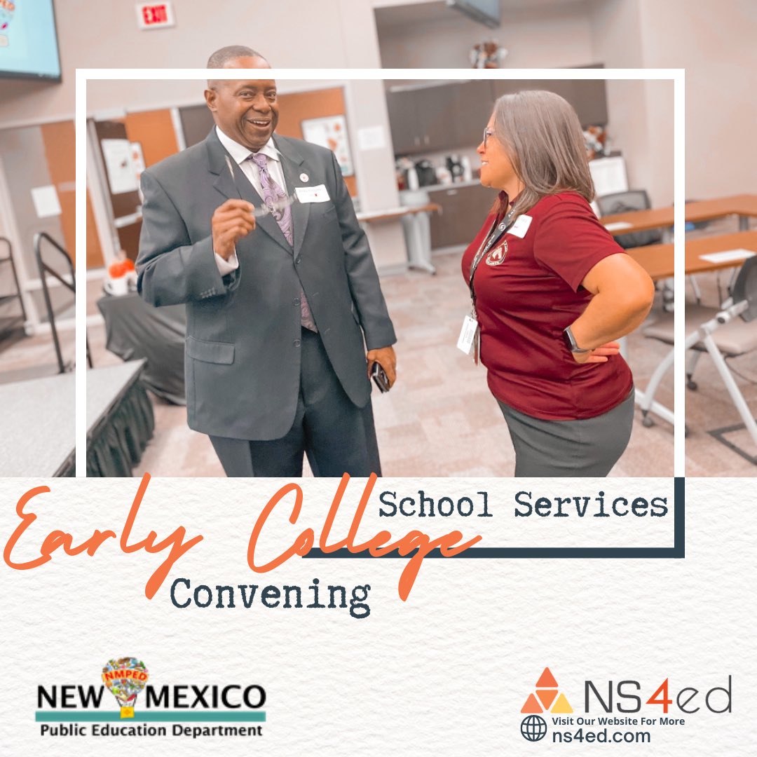 Pathway2Careers's tweet photo. Special thanks to Principal Gabby Alaniz for hosting our NS4ed School Services convening in New Mexico at Arrowhead Park Early College High School. #NS4ed #NS4edSchoolServices #ECHSNM  #EarlyCollegeisHot https://t.co/K0tPCP3CtX