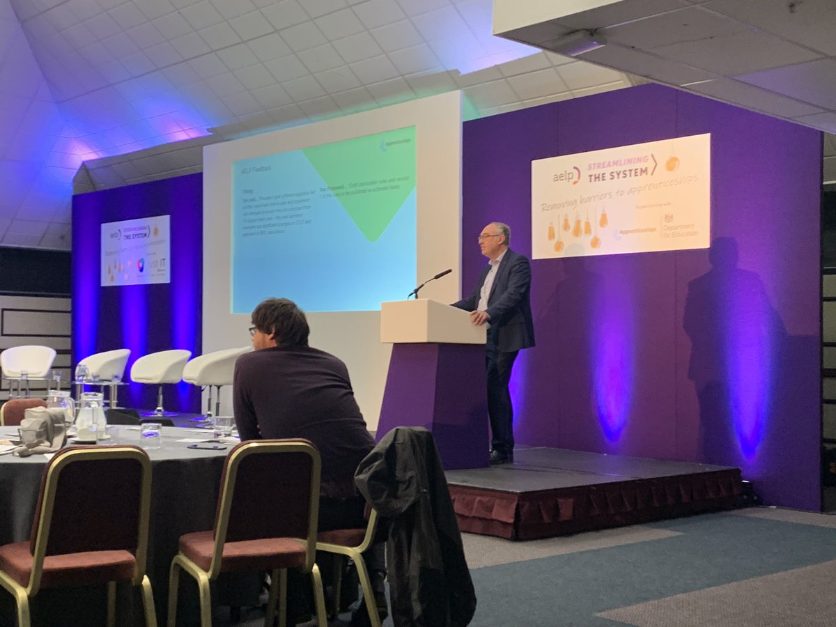 SimonAshworth's tweet photo. Great turnout & debate at today’s @AELPUK @educationgovuk Streamlining the System Apprenticeship Conference in Birmingham, lots of discussion at the #FundingRules #Audit #MarketManagement #ApprenticeshipService workshop sessions #DfE22. Big thanks to headline sponsors @weareJIT. https://t.co/5gNOI62rFA