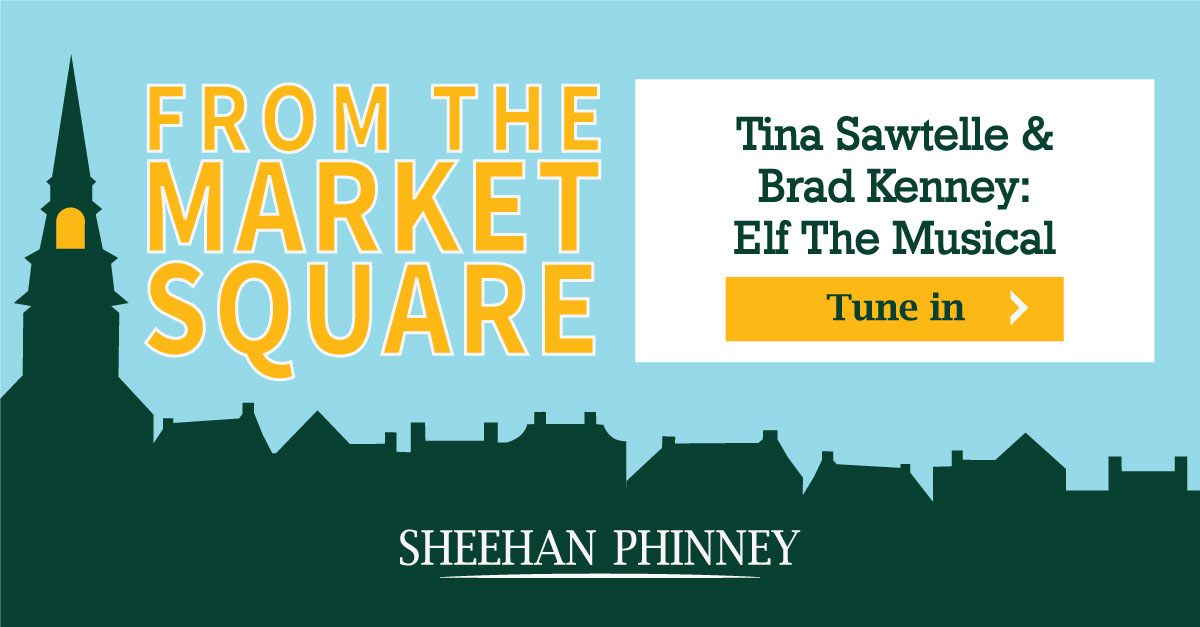 SheehanPhinney's tweet photo. On this holiday-inspired episode of From the Market Square, Paul Durham catches up with Tina Sawtelle, The Music Hall, and Brad Kenney,  Ogunquit Playhouse. They discuss their longstanding partnership and this year’s production Elf The Musical.  https://t.co/vE06SNdfce https://t.co/RXX1mzig98