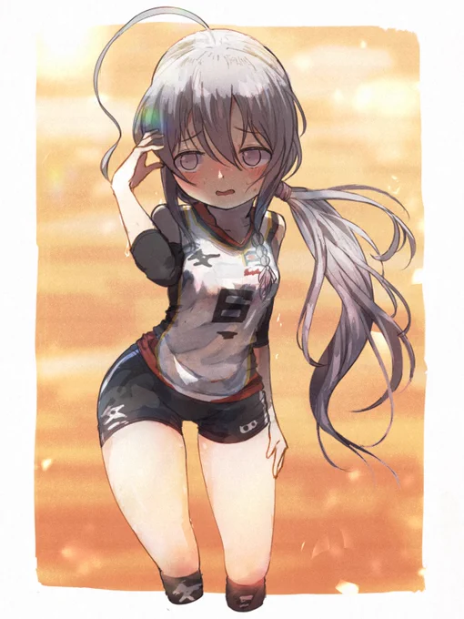 #今年も残りわずかなので今年一番伸びた絵を貼る見た絵描きさんも強制でやる  一応今年ですね。バレー部しょこ 
