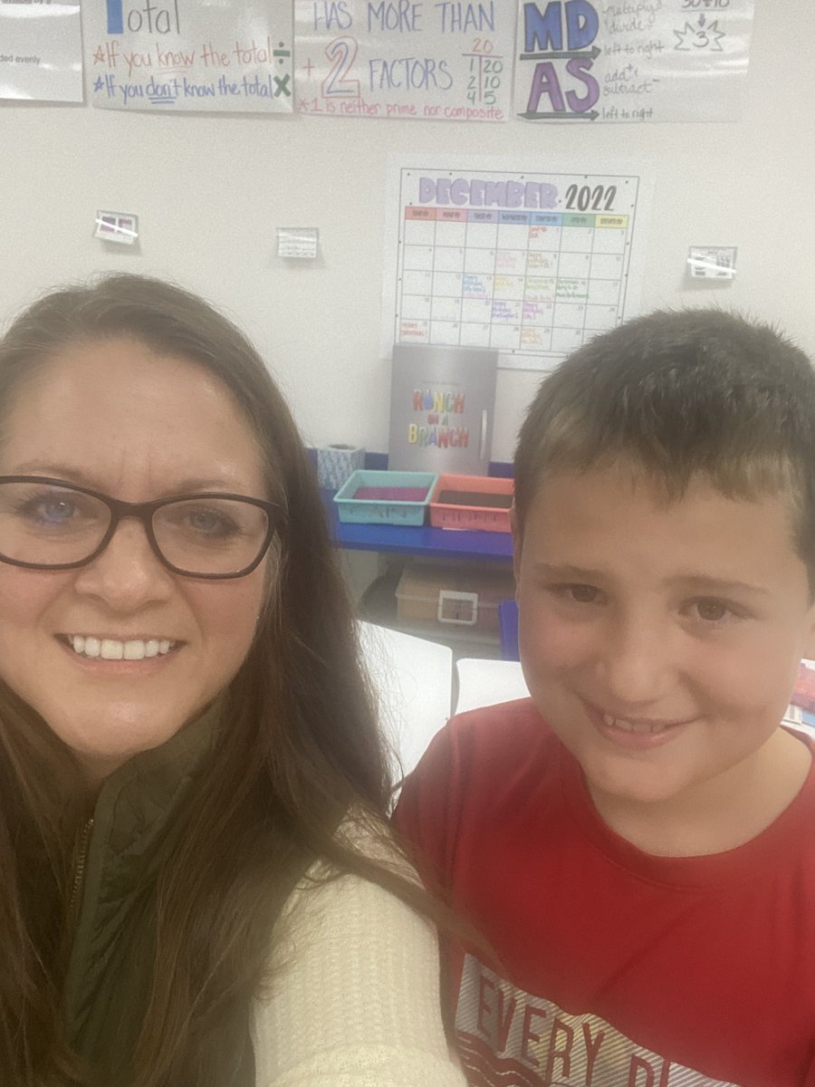 In 5th grade, I won a Tootsie Pop every Friday because I was a multiplication fact boss! Today, my reign as champion ended in a heated face-off against this <a href="/RISgreatness/">RISD Intermediate</a> friend! #RobinsonISD