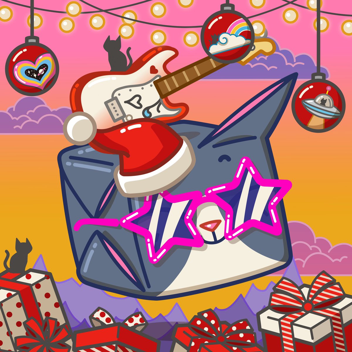 圣诞节限定皮肤！太可爱啦 ！
感谢纯姐❤️已经开始期待圣诞了🎄

<a href="/boxcatplanet/">📦🐱BoxcatPlanet🐱🪐</a> <a href="/GuanChunArt/">Guan Chun 官純</a> 
#boxcatplanet #Christmas