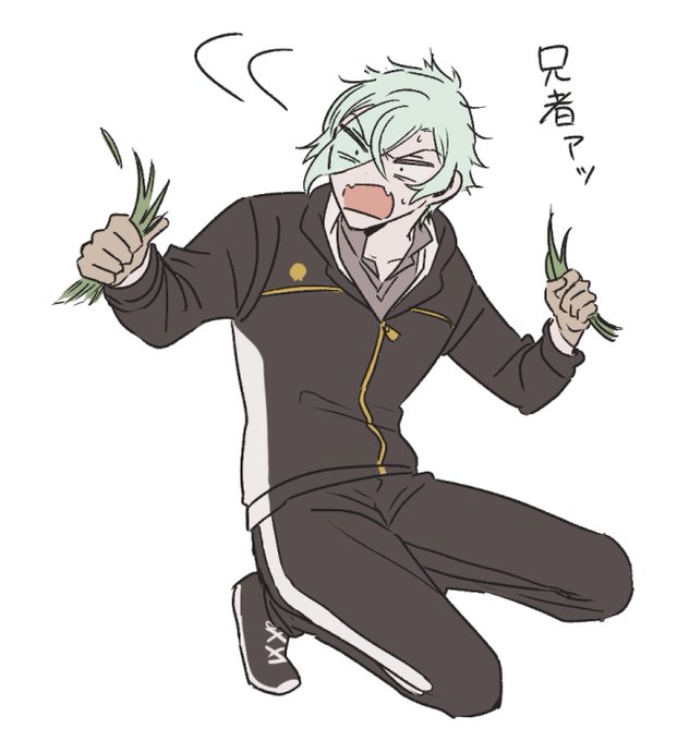 慌てる膝丸 