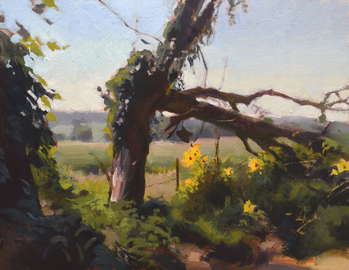fredrixcanvas's tweet photo. Patience was the key to this stunning composition. With two outdoor sessions, @johnplasater created "Roadside Attraction" on a 14x18 in #FREDRIX canvas. 🌳

#fredrixartistcanvas #fredrixcanvas #usamade #canvas #creativetools #artsupplies #contemporaryart #artwork #painting https://t.co/WvGXHQ8XIu
