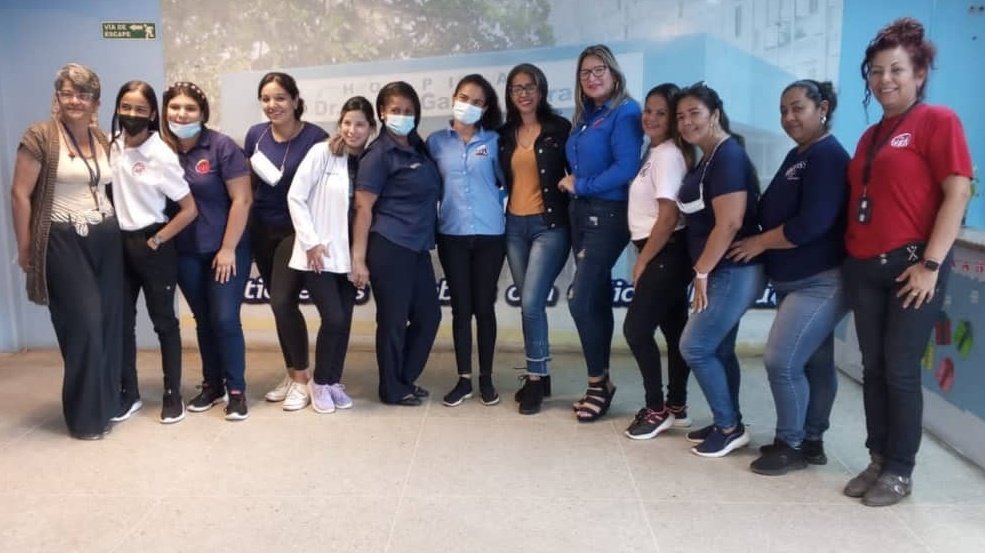 #08Dic| 🇻🇪Dando continuidad al programa Pausa Activa, en el <a href="/Hpgc_Ivss/">HOSPITAL DR. PEDRO GARCÍA CLARA</a> el personal de Subdirección de RRHH desarrolla en el servicio de trabajo social conversatorio denominado Equipo de Trabajo e Integración, para fortalecer las relaciones interpersonales
#JuntosPorCadaLatido❤️