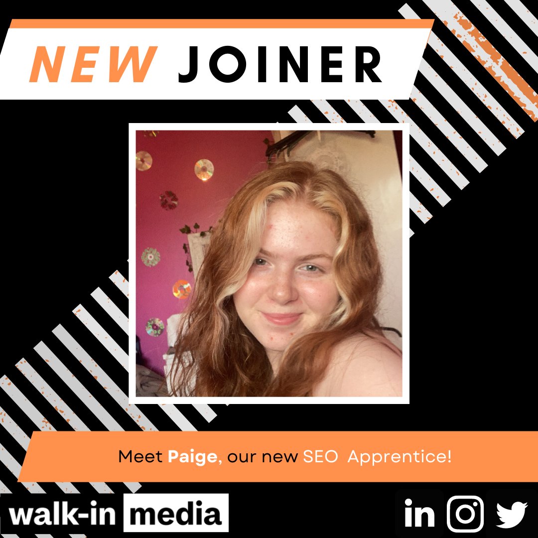 media_walk's tweet photo. Meet our newest Apprentices!

Yasmin -Account Executive Apprentice
Jordan - Account Executive Apprentice
Darcy - Planning &amp; Strategy Apprentice
Paige - SEO Apprentice

Check out our website for opportunities! 

#apprentices #newrole https://t.co/405EfRX5w1
