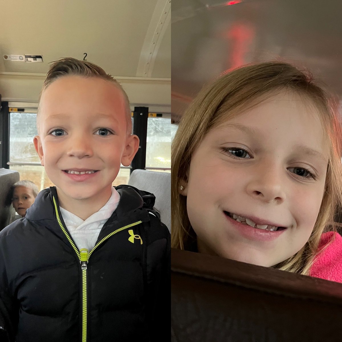 KenstonSuper's tweet photo. Thank you to Dave Wakefield for allowing me to ride his bus this morning.  It was great meeting some of our students.  Luke and Abby told me they are ready for a great day at ⁦@KenstonTES⁩!  ⁦@KenstonSchools⁩ https://t.co/Y0g5kTg0LJ
