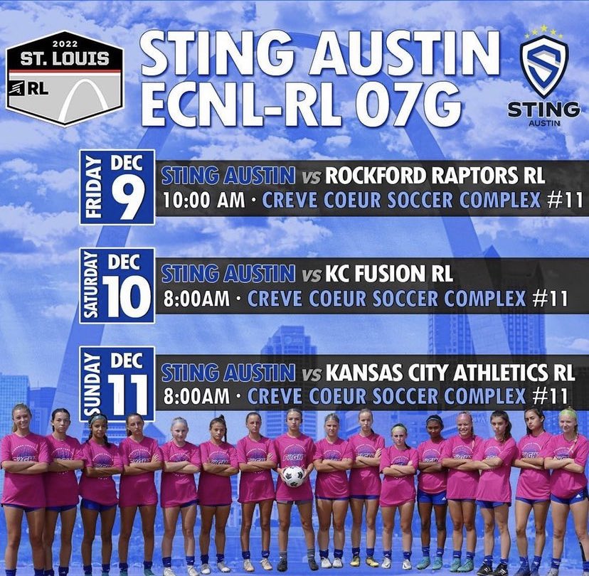 I’m so excited to play in the St. Louis showcase this weekend!
