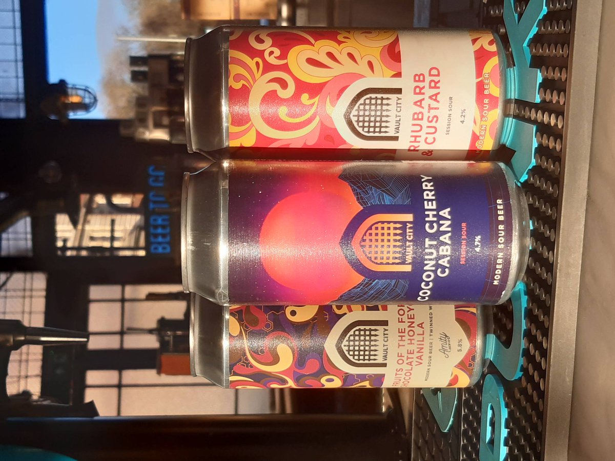 We interrupt our regularly scheduled Xmas updates to bring you this:

NEW VAULT CITY BEERS, BAYBEE!

Swing by North Street Leeds and grab one before they're gone. Clock's ticking... 🕑

#brewdog #vaultcity