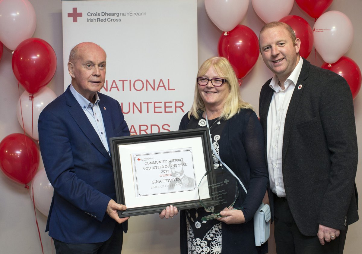 limerickpost's tweet photo. Limerick woman is Irish Red Cross volunteer of the year - https://t.co/vXoE7JURe4 https://t.co/zbE9vaz6BO