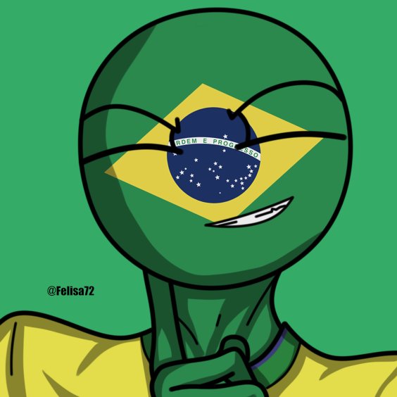 Felisa724's tweet photo. 🇧🇷 
#countryhumansbrazil #CountryHumans https://t.co/FbfJQnooeo