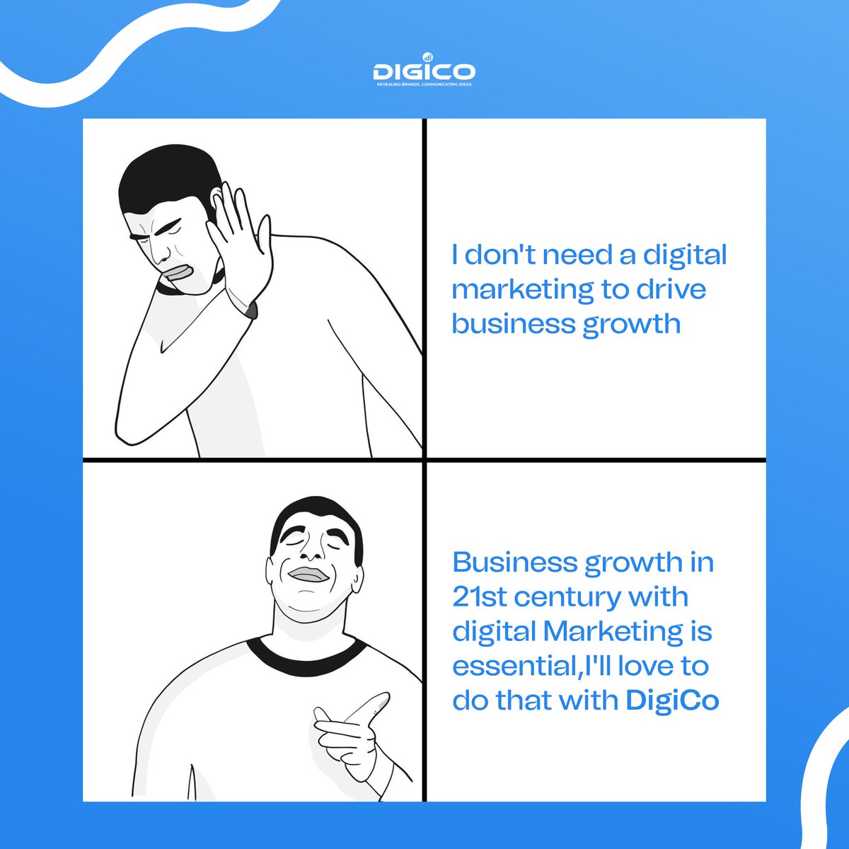DigicoAgencyltd's tweet photo. "If you snooze, you loose" they say.
We are in the digital age and over 5billion people are internet users currently and you still want more validation before you dig into digital marketing? Oh no!

#TrustDigico #Tbt #business #people https://t.co/dM2bppMdS5