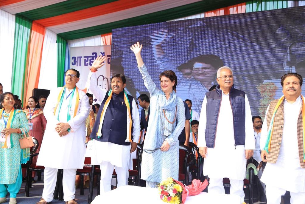 brijdutt's tweet photo. Congratulations to @INCHimachal family for splendid performance, thanks to people of #Himachal for their love. Congratulations to brother Raghuvir Singh Bali for spectacular victory from Nagrota. Spl. Mention for Sh. @SanjaySDutt ji who has tirelessly worked in entire process. https://t.co/ytr9A6Knvy