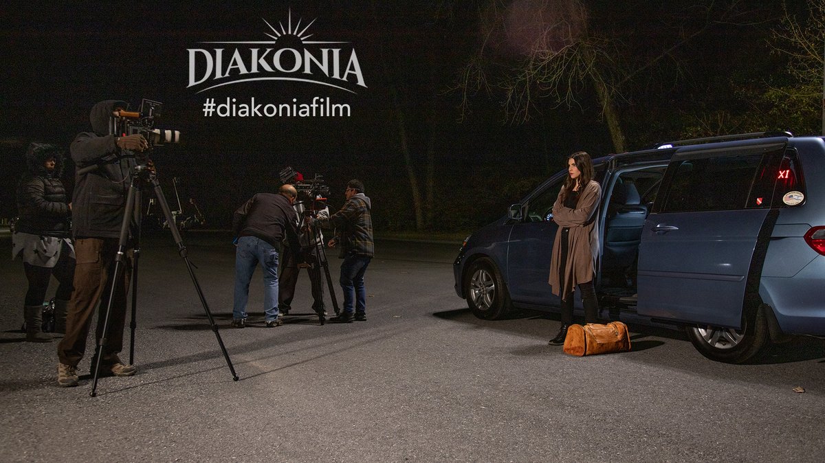 DiakoniaF's tweet photo. Here's a behind the scenes picture from one of our recent shoots for Diakonia! 
 
Set Photo taken by Aree-Ana Sanchez-Long

#diakonia #diakoniafilm #diakoniathepodcast #annubisproductions #independentfilm #streamingseries #annubis #eriksoulliard #podcast #streamingseries #films https://t.co/KxWgM8jYhz
