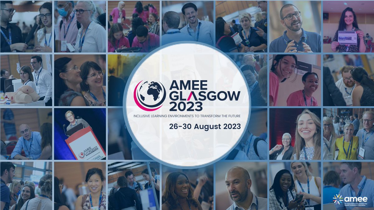 AMEE_community's tweet photo. ⭐ #AMEE2023 ABSTRACT SUBMISSIONS - DEADLINE TOMORROW ⭐

PCW
Symposia
Doctoral Reports
Research Papers
Patil Teaching Innovation Award

Please send your abstract through the AMEE 2023 Abstract Portal: https://t.co/PIP7m8Qw39

#InclusiveLearningEnvironments #Glasgow https://t.co/1Unxmk7QgO
