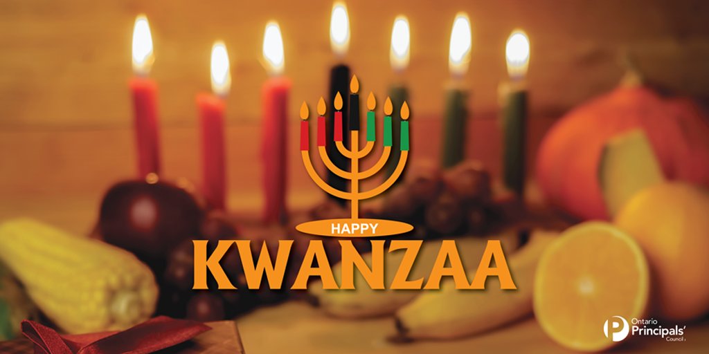 Today begins the African celebration of Kwanzaa, combining aspects of several different harvest celebrations. The name is derived from the phrase “matunda ya kwanza” which means “first fruits” in Swahili. Heri za Kwanzaa to those celebrating!