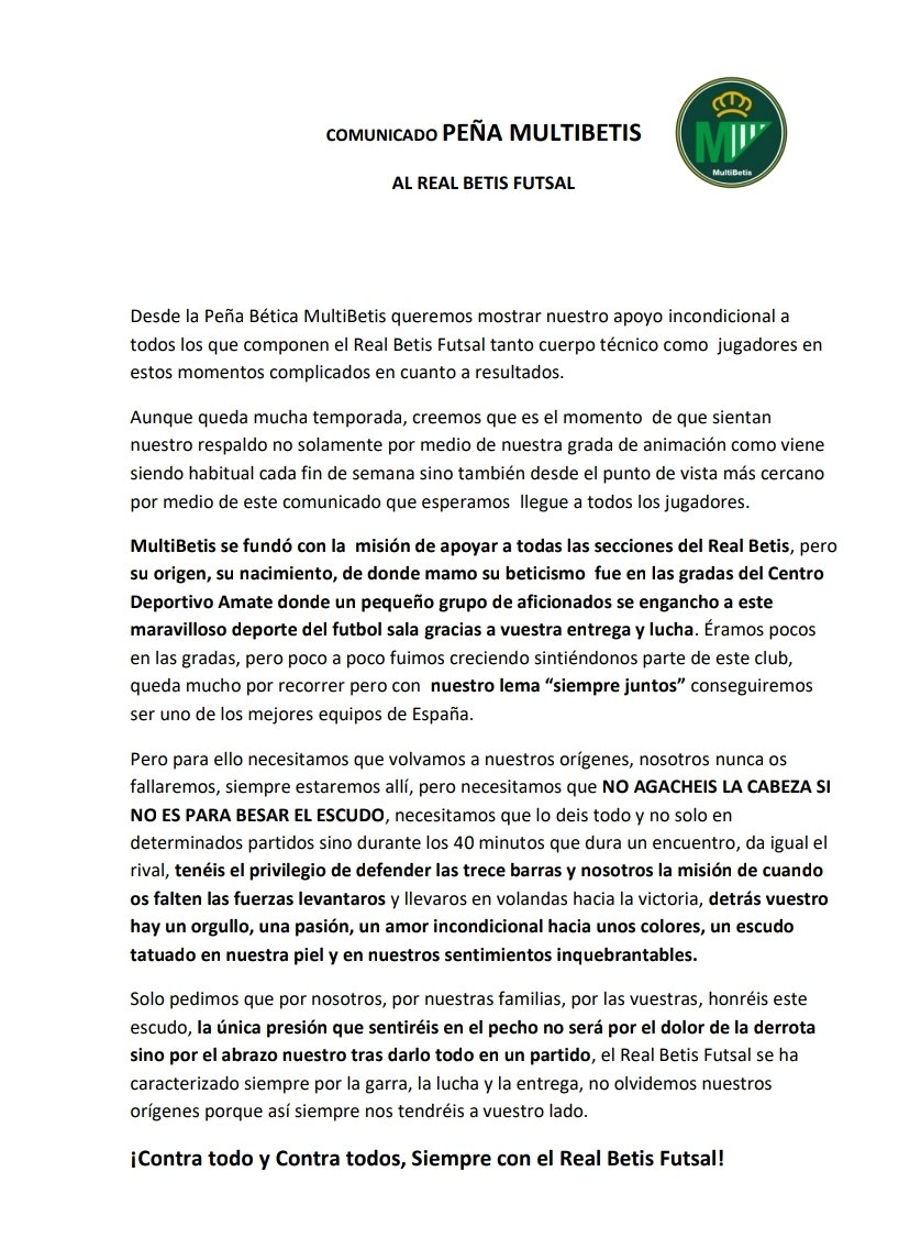 PB MultiBetis 💚👨‍👩‍👧‍👦 tweet media