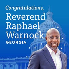 CONGRATULATIONS TO Reverend Raphael Warnock <a href="/ReverendWarnock/">Reverend Raphael Warnock</a> on your re-election to The United States Senate!