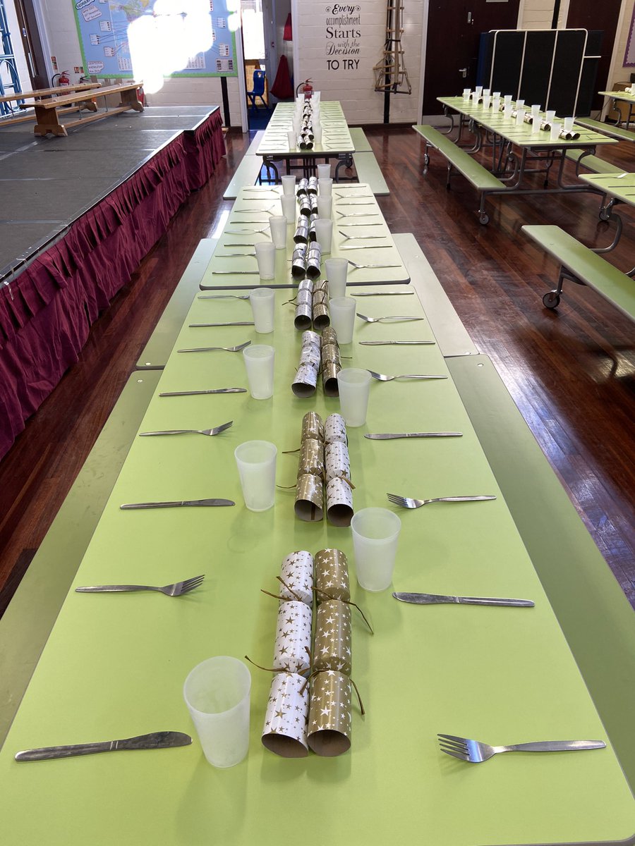 ForestViewSch's tweet photo. Amazing Christmas lunch served by our kitchen staff this year! Over 400 meals served to staff and pupils across two days and 4 separate sittings. Just incredible. Thank you to all of our staff working in Treetops and to everyone else that has helped out over the past two days. https://t.co/STyNNb8piI
