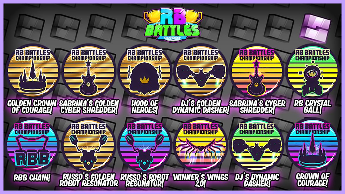 Roblox Rb Battles: How To Get Sabrina's Cyber Shredder Free 6 roblox rb battles items
