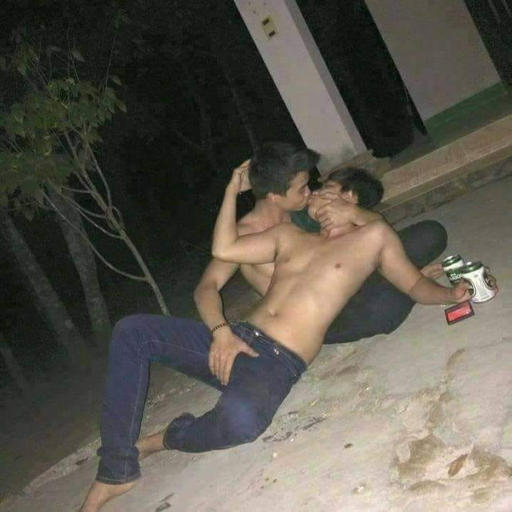 You know you're really drunk when you leave the party and have to make out on the front sidewalk.