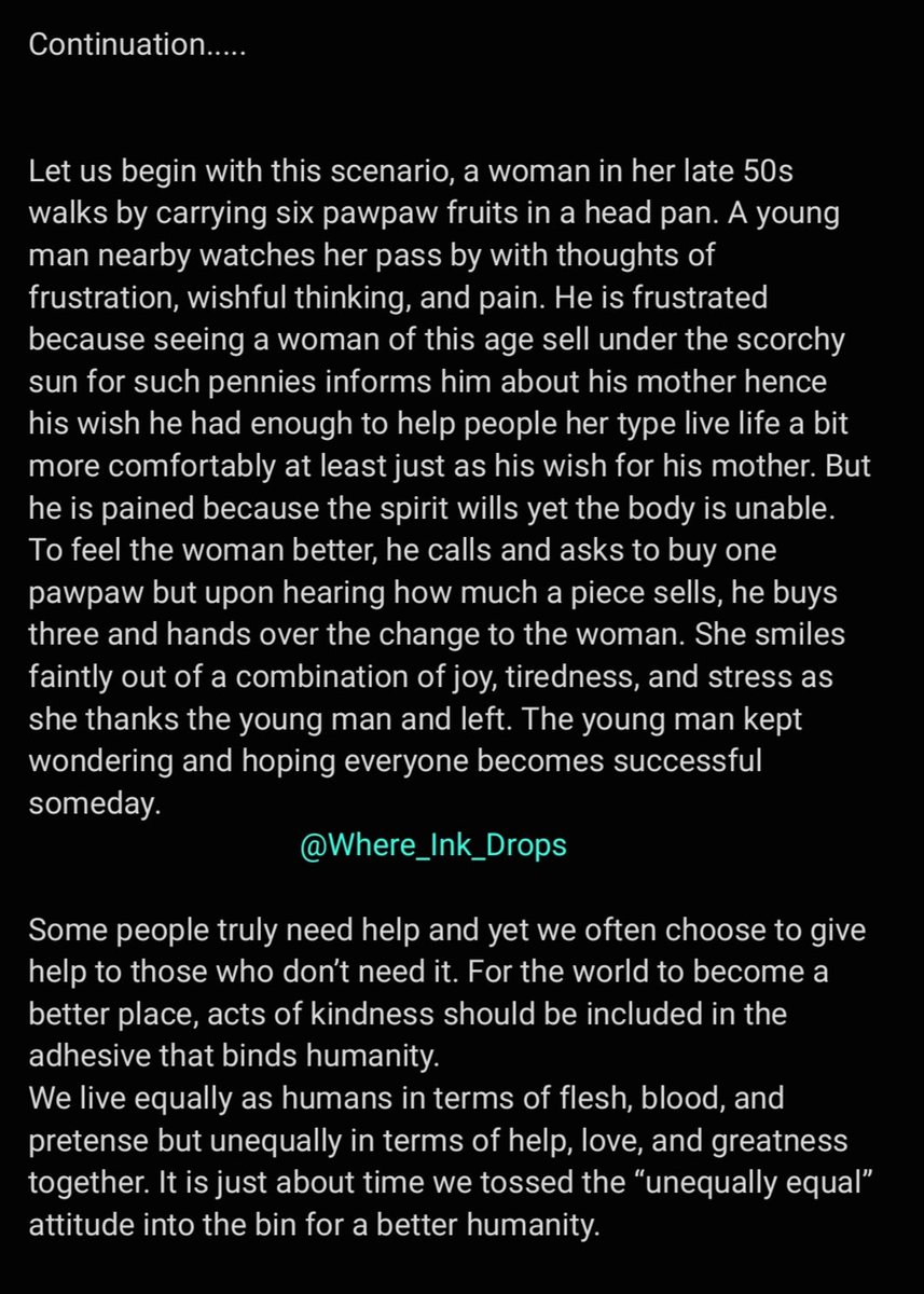 Where_Ink_Drops's tweet photo. What do you have to say to this? 

#Letwrite #writers #Ghana #youth #work https://t.co/4Z6Xq6L4ht