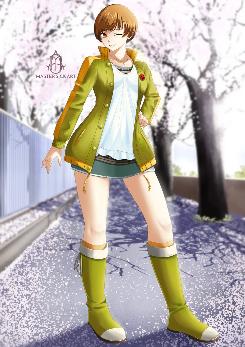 RT @MasterSickArt: 🎶 Chie-chan Chie-chan Chie all the waaaay